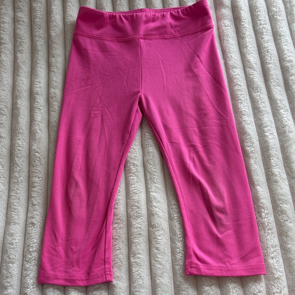 Girls Pink Leggings size 6